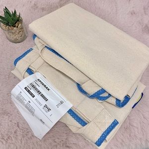 2pcs Brand New IKEA SPIKRAK shipping cotton/natural, 13 gallon bags